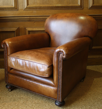 Classic 1930s Leather Club Chair